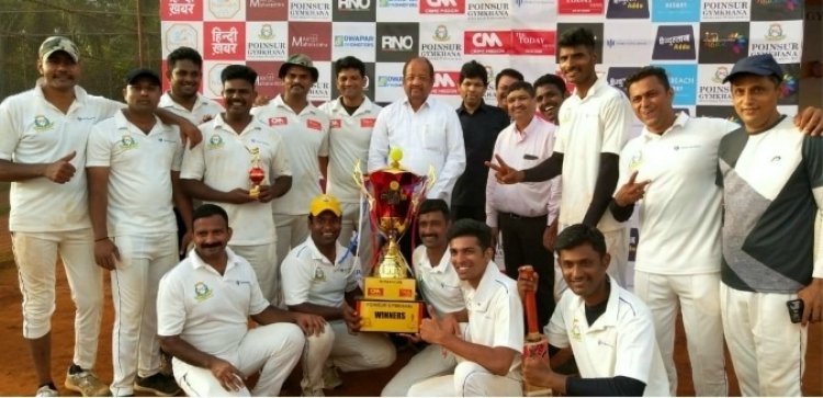 चैलेंजर्स - 2022 क्रिकेट टूर्नामेंट का आयोजन : सांसद श्री गोपाल शेट्टी ने विजेताओं को दी ट्रॉफी, किया सम्मानित
