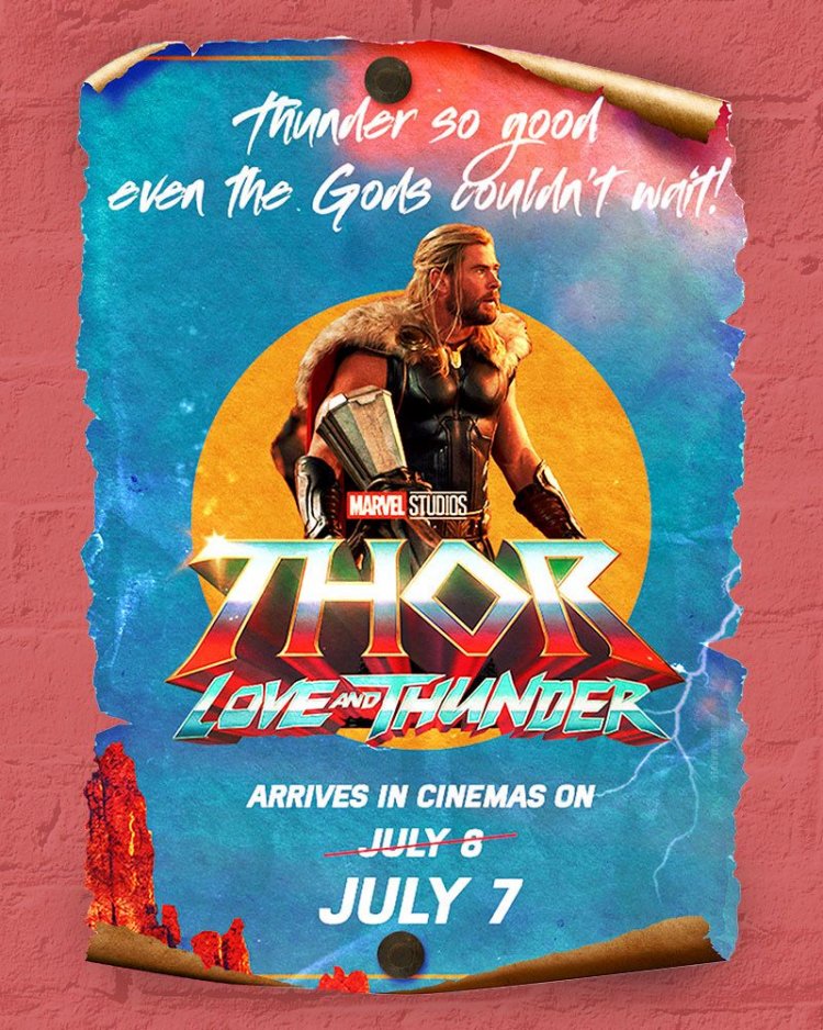 Marvel Studio's Big Ticket Cosmic Adventure ’Thor: Love and Thunder’ to release in India on 7th July