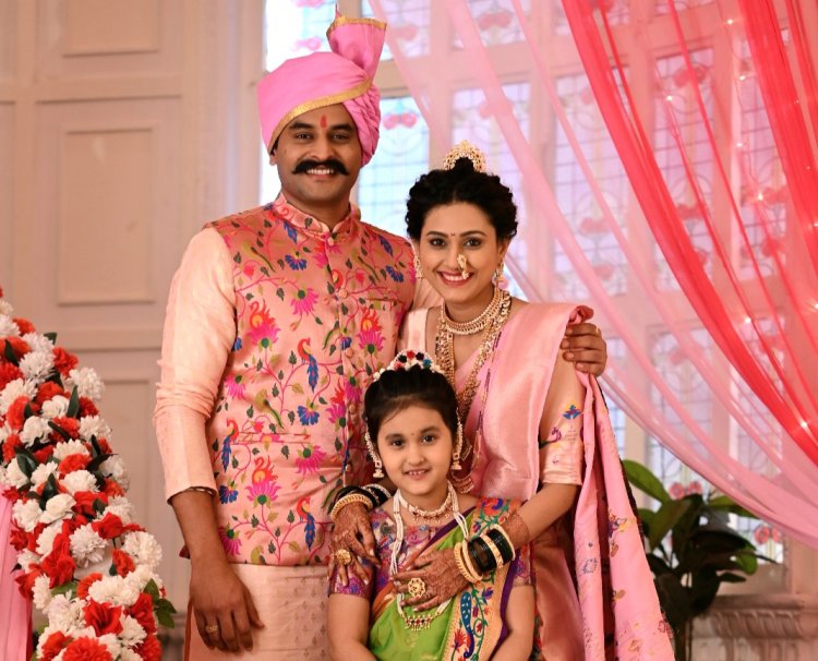 Star Pravah : घरोघरी मातीच्या चुली मालिकेतील ऐश्वर्या-सारंगच्या लग्नात पैठणीची थीम