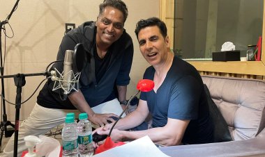 Super Star Akshay Kumar bestowed his voice to Dehati Disco!