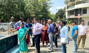 बारिश पूर्व सफाई योजना के आकलन और उपाय-योजना के लिए भाजपा विधायक मनीषा चौधरी ने वार्ड-11 का किया दौरा