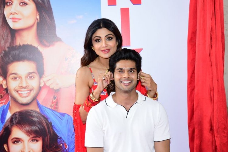 Devar Abhimanyu and Bhabhi Shilpa Shetty launch the brand new poster of their upcoming film ‘Nikamma’