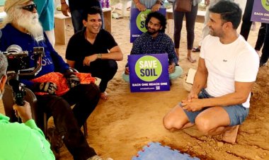 Save soil compaign : अखाड़े में सदगुरू के साथ नजर आए संग्राम सिंह !