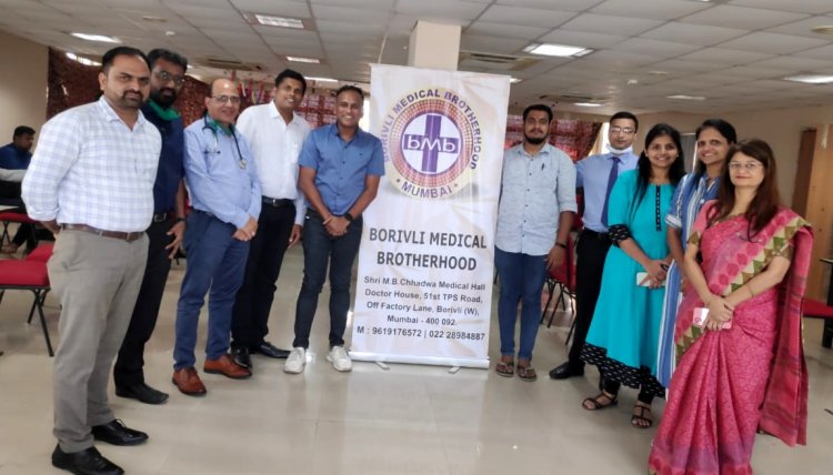 BMB ORGANISES MEDICAL CAMP FOR THE FIRE FIGHTERS OF BORIVALI REGIONAL COMMAND CENTER
