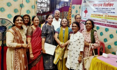 एकल श्रीहरि-मुंबई द्वारा रक्तदान शिविर का आयोजन