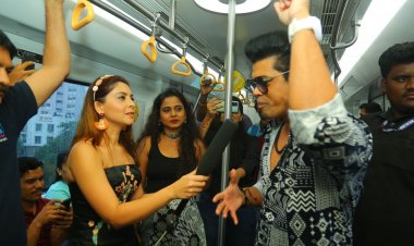 पुण्यातील मेट्रो स्थानकात ‘गरमा गरम’वर थिरकली सोनाली कुलकर्णी