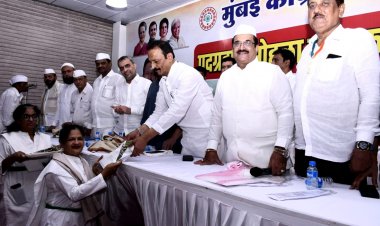 मुंबई कांग्रेस सेवादल के नवनियुक्त पदाधिकारियों को सौंपे गए नियुक्ति पत्र