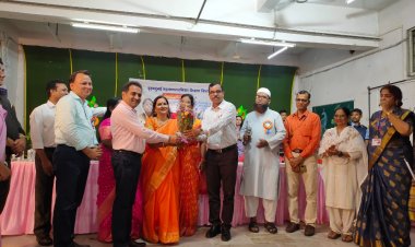 वरिष्ठ शिक्षण अधिकारियों ने किया रेशमा जेधिया का अभिनंदन