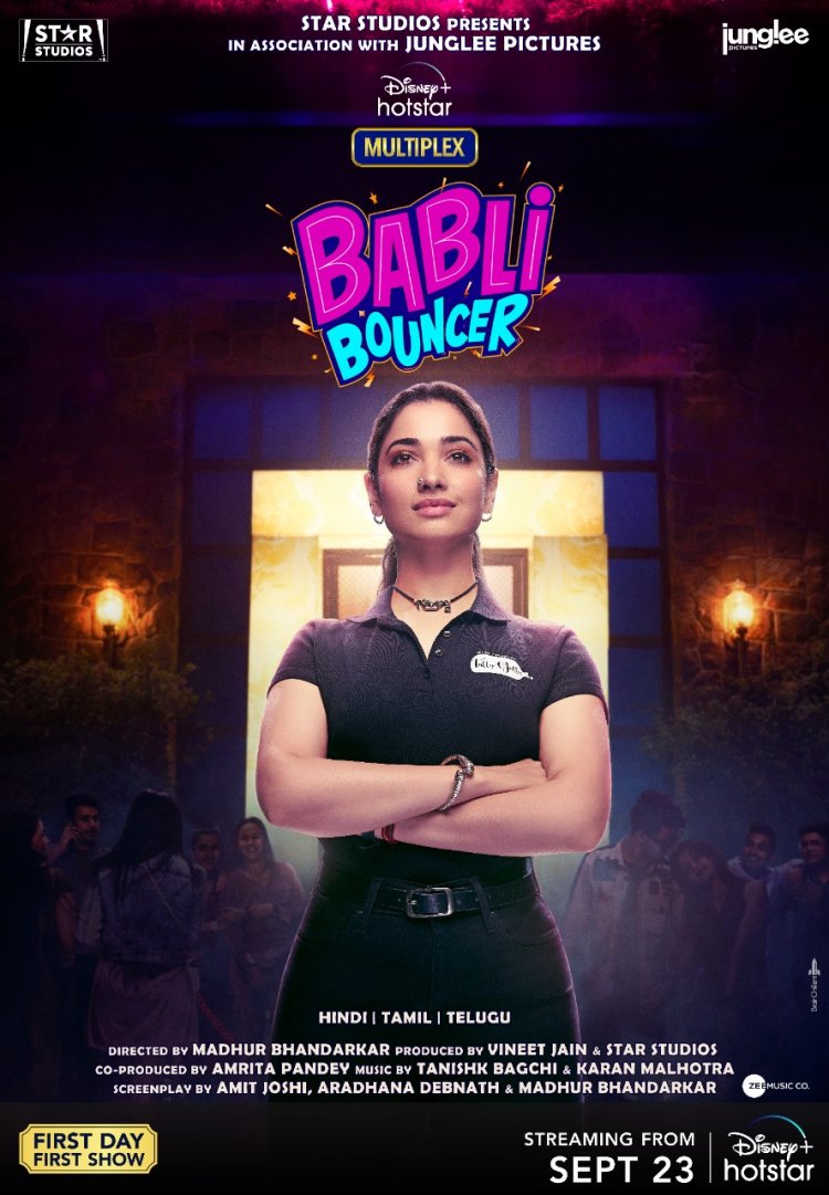 Star Studios and Junglee Pictures announce the release date of Director Madhur Bhandarkar’s next  BABLI BOUNCER...