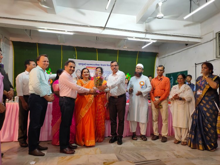 वरिष्ठ शिक्षण अधिकारियों ने किया रेशमा जेधिया का अभिनंदन