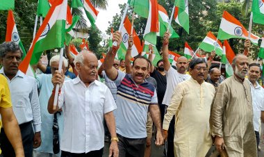 जैसल पार्क चौपाटी कल्याण समिति ने तिरंगा यात्रा निकालकर दिया राष्ट्रप्रेम का संदेश