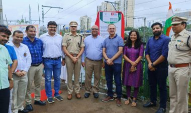 आजादी के अमृत महोत्सव पर आरपीएफ द्वारा राम मंदिर में पौधारोपण ....