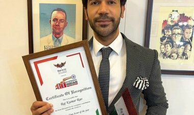 Rajkummar Rao Honoured With Pathbreaking Actor Of The Year At ET Inspiring Indian Awards 2022