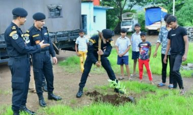 "Go Green Initiative"  by 26 SCG NSG Mumbai ...
