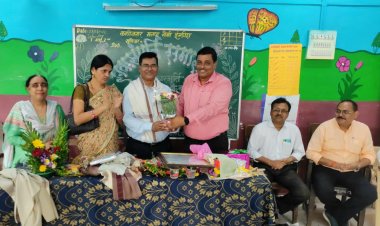 वडाला में मनपा शिक्षक प्रेमशंकर दुबे का सम्मान समारोह संपन्न....