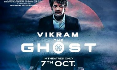 Here’s presenting the brand new poster of Nagarjuna’s most ambitious project - VIKRAM THE GHOST....!