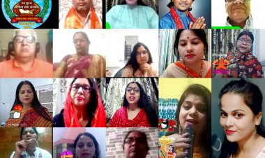 नवकुंभ द्वारा नवरात्रि पर सांस्कृतिक कार्यक्रम के साथ हुआ कवि सम्मेलन