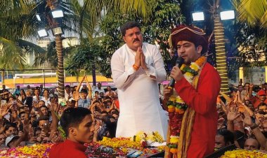 श्री बागेश्वर बालाजी सरकार का दर्शन करने जब  मीरा रोड में उमड़ पड़ा जनसैलाब !