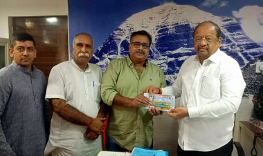 सांसद श्री गोपाल शेट्टी बने विश्व हिंदू परिषद के हित चिंतक