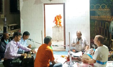 कलवा रेलवे कारखाने में सुंदरकांड का आयोजन