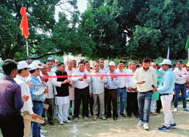 तियरा में ब्लाक स्तरीय खेल- कूद प्रतियोगिता का भव्य आयोजन हुआ