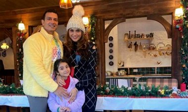 Isha Koppikar Will be Bringing Christmas with her Family at home In Mumbai