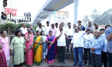 LOVE KANDIVALI : बाबासाहेब देवरस चौक के सुशोभीकरण कार्य का भूमिपूजन हुआ