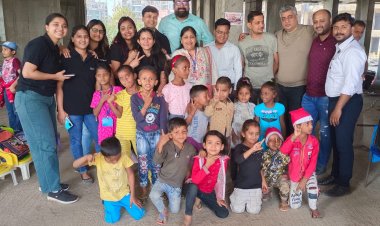 SAKSHAM FOUNDATION जरूरतमंद बच्चों के लिए बना सांताक्लॉज !