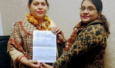 महिला उन्नति संस्था-नोएडा में महासचिव पद पर श्रीमती लक्ष्मी शर्मा की नियुक्ति