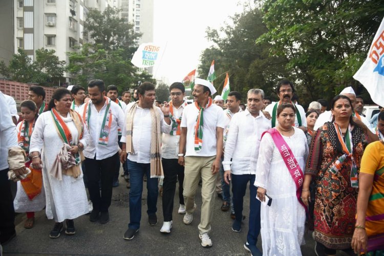 BHARAT JODO : जनजागृती करण्यासाठीच ही भारत जोड़ो यात्रा - भाई जगताप....