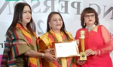 कला संस्कृति फाउंडेशन ने डॉ. मंजू लोढ़ा को दिया " इंस्पायरिंग पर्सनालिटी अवार्ड"