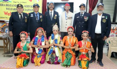 पूर्व सैनिकों की संस्था "एक्स सर्विसमैन वेलफेयर एसोसिएशन" द्वारा सांस्कृतिक संध्या का आयोजन