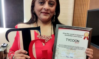 डॉ. मंजू लोढ़ा को मिला "टायकून ग्लोबल अचीवर्स अवॉर्ड 2023"