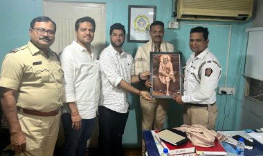 Namste Police : बांद्रा के बहादुर ट्रैफिक हवलदार विकास बाबर का एनएसयूआई ने किया सम्मान