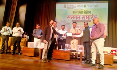मीरा भाईंदर मनपा ने स्वच्छता रैकिंग में "मेडीटेक अस्पताल" को दिया तृतीय पुरस्कार ....