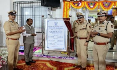 नायगांव पुलिस स्टेशन का पुलिस महासंचालक रजनीश सेठ ने किया उद्घाटन