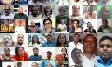 बेस्टी एजुकेशन के अंतर्राष्ट्रीय कवि सम्मेलन में फगुनाहट की छुअन 