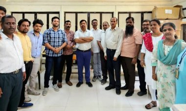 वैद्यकीय आरोग्य अधिकारी की पदोन्नति और विदाई समारोह