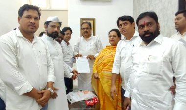 फेरीवालों की समस्याओं के हल के लिए मनीष दुबे ने जयंत पाटील को लिखा पत्र