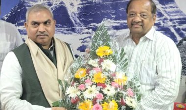 भाजपा राष्ट्रीय सह संगठन मंत्री शिवप्रकाश ने की सांसद गोपाल शेट्टी से सदिच्छा भेंट