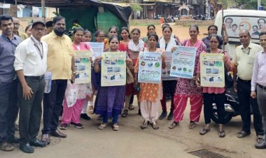 आरसीएच मनपा स्वास्थ्य केंद्र द्वारा मलेरिया रोकथाम हेतु एक्शन