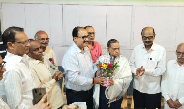 समाजसेवी कमलाकांत त्रिपाठी के सम्मान में भारतीय सद्विचार मंच समाज कल्याण केंद्र में स्नेह सम्मेलन...