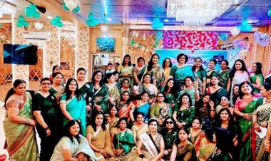  "भूमिहार महिला समाज" द्वारा नोएडा में तीज महोत्सव का आयोजन