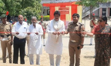 जौनपुर के रतनूपुर में 75 वीं जनपदीय माध्यमिक विद्यालयों की कुश्ती प्रतियोगिता का हुआ उद्घाटन