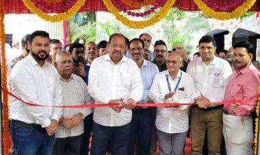 भारत के प्रथम बायो गैस से संचालित " मृत पशु दहन भट्टी " का सांसद गोपाल शेट्टी ने किया लोकार्पण 