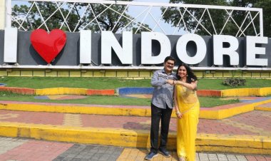 Bhabiji Ghar Par Hai की अंगूरी भाबी और मनमोहन तिवारी ने इंदौर में मनाया गणेशोत्सव