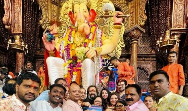 बाप्पाचे दर्शन घेत 'जगून घे जरा' चित्रपटाची घोषणा...