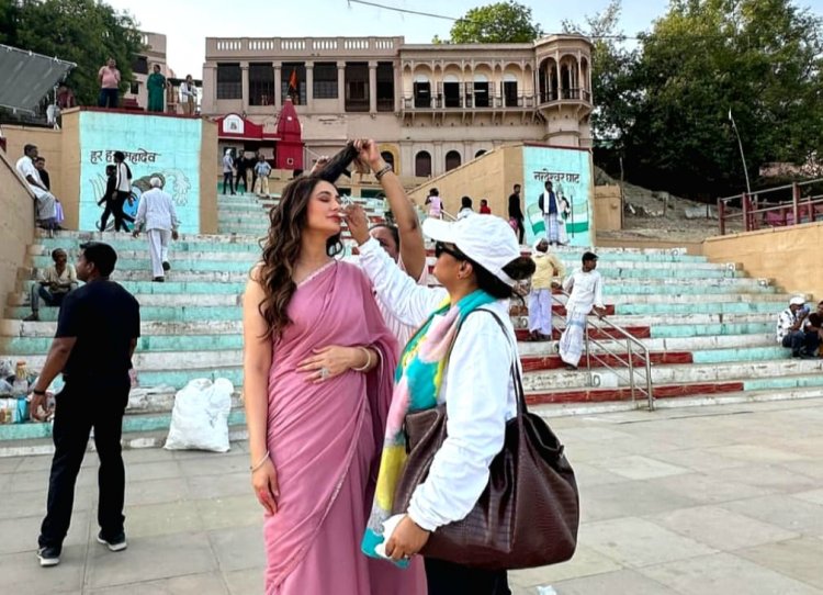 Bollywood To Banaras : "टटलूबाज़" के लिए नरगिस फाखरी के वाराणसी एडवेंचर की खास झलक ...