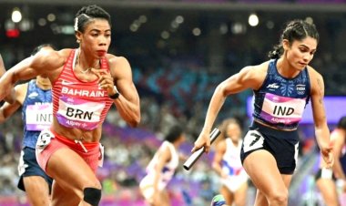 Asian Games की रिले दौड़ में पदक के लिए ट्रैक पर करिश्मा : ऐश्वर्या मिश्रा को संस्था ‘परिश्रम’  करेगी सम्मानित 