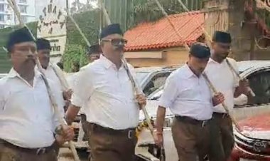RSS द्वारा स्थापना दिवस पर कांदिवली में पथ संचलन का आयोजन ...